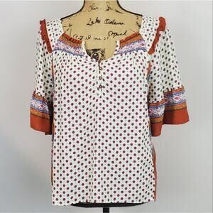 Maeve Boho style top sz M